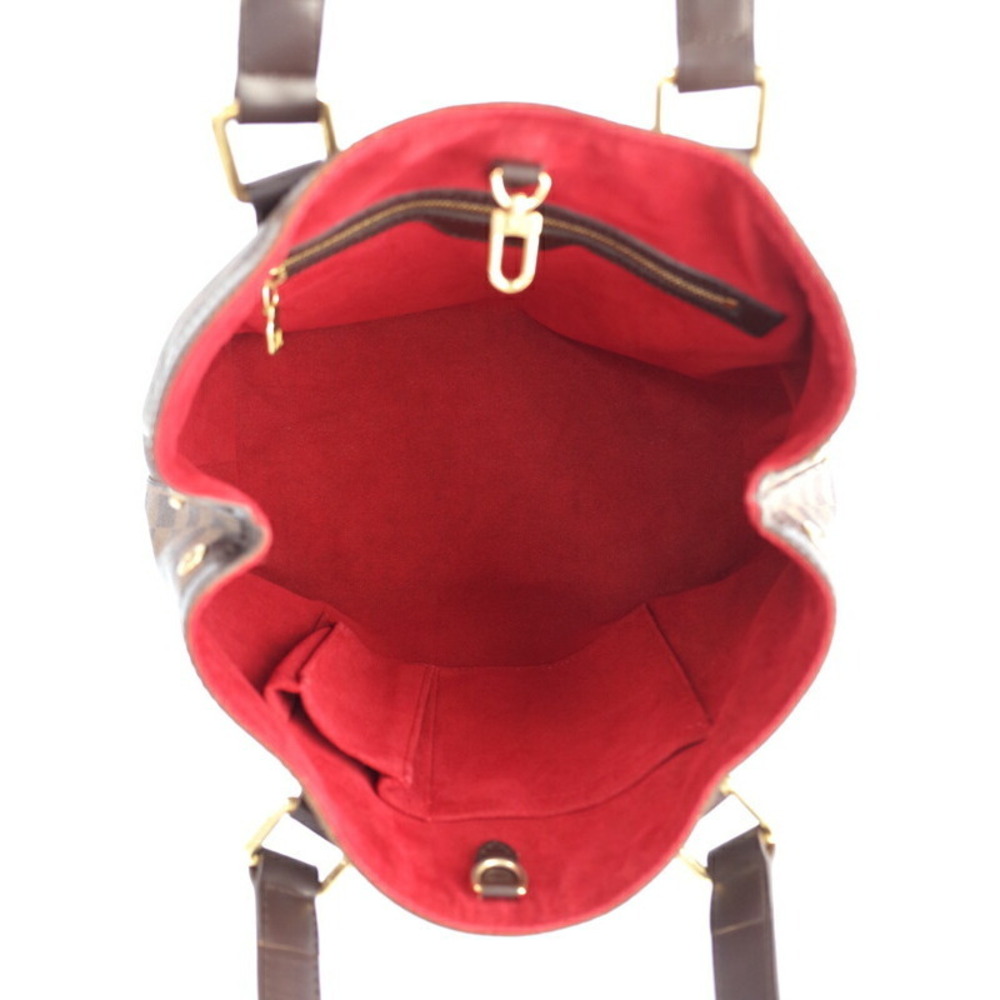 Louis Vuitton Damier Ebene Brown Hampstead Tote Bag - Picture 3 of 8